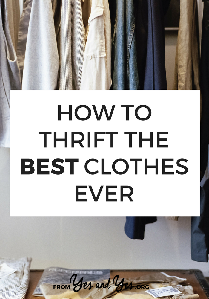 Want to thrift the best clothes? Of course you do! Thrifting helps you save money and it's better for the environment. Click through for my best thrifting tips!