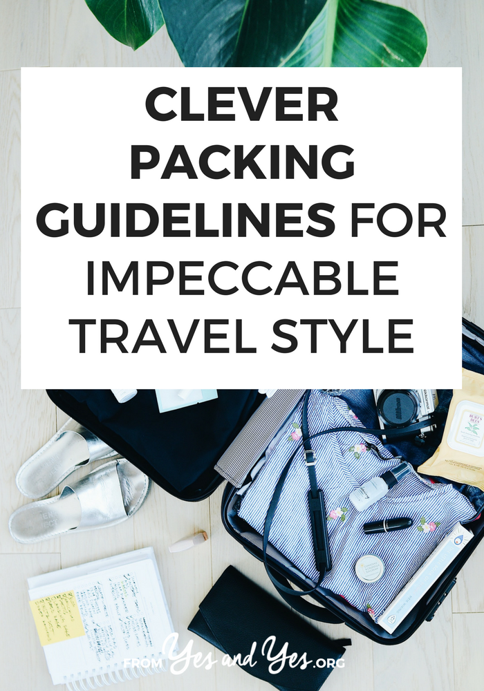 Looking for packing guidelines that will help you look cute AND stay comfortable while you travel? Click through for a fashion blogger's best packing and travel style tips!