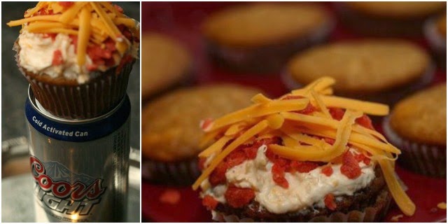 30 New Things: Beer/Cheese/Bacon Cupcakes