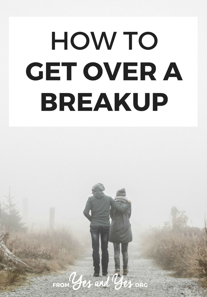 Want to get over a breakup? Heartache sucks. Click through for 8 tips that will help you get over them! // yesandyes.org