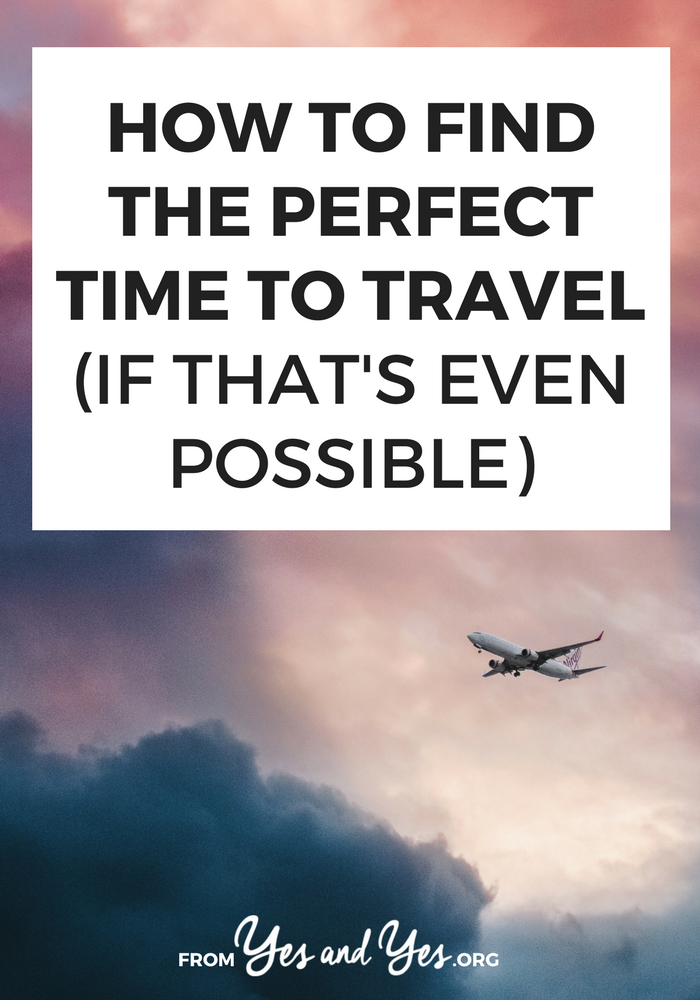 Trying to figure out the perfect time to travel? Not sure when to plan a trip - when you're single and mortgage-free? When your kids can join you? Click through for helping finding the best time of life to travel!