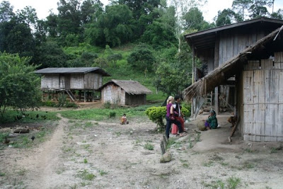 living with hill tribes in thailand