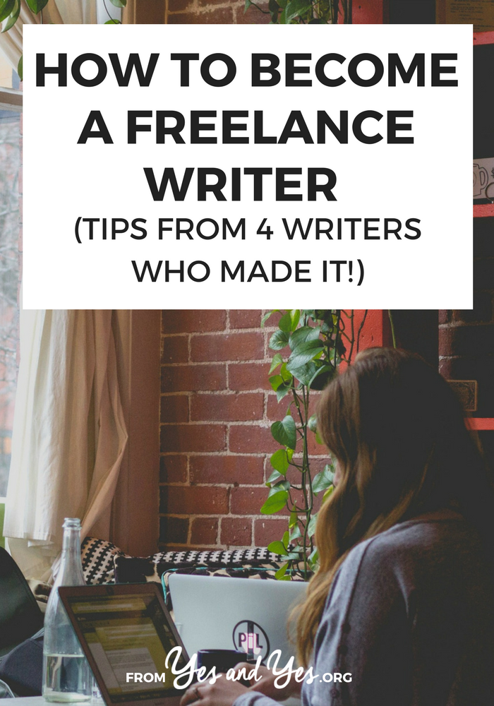 Want to become a freelance writer but you're not sure where you start? Click through for pitching advice, tips for dealing with rejection, and lots of other writing advice from freelance writers who have made it!