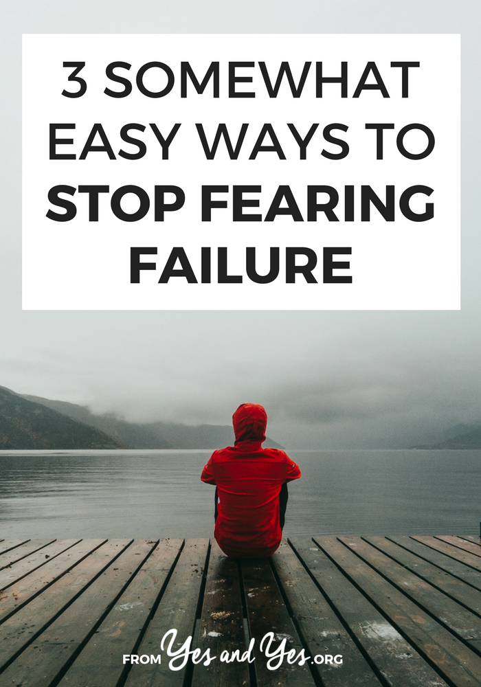 Are you spending your days fearing failure? Do you put off trying new things because you only like to do things you're immediately good at? Want to be braver and less anxious about failing? READ THIS. 