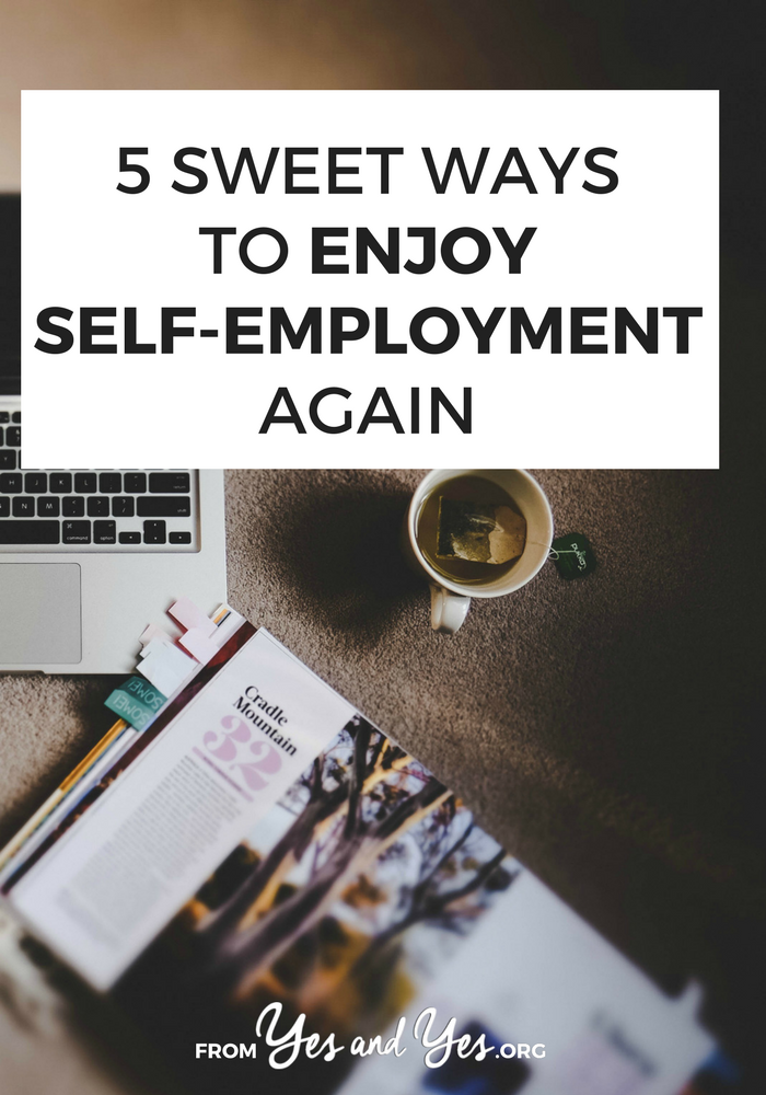 Looking for self-employed tips? Want to enjoy being self-employed again? Working for yourself can be isolating, tedious, and frustrating. These 5 tips will help you like it again!