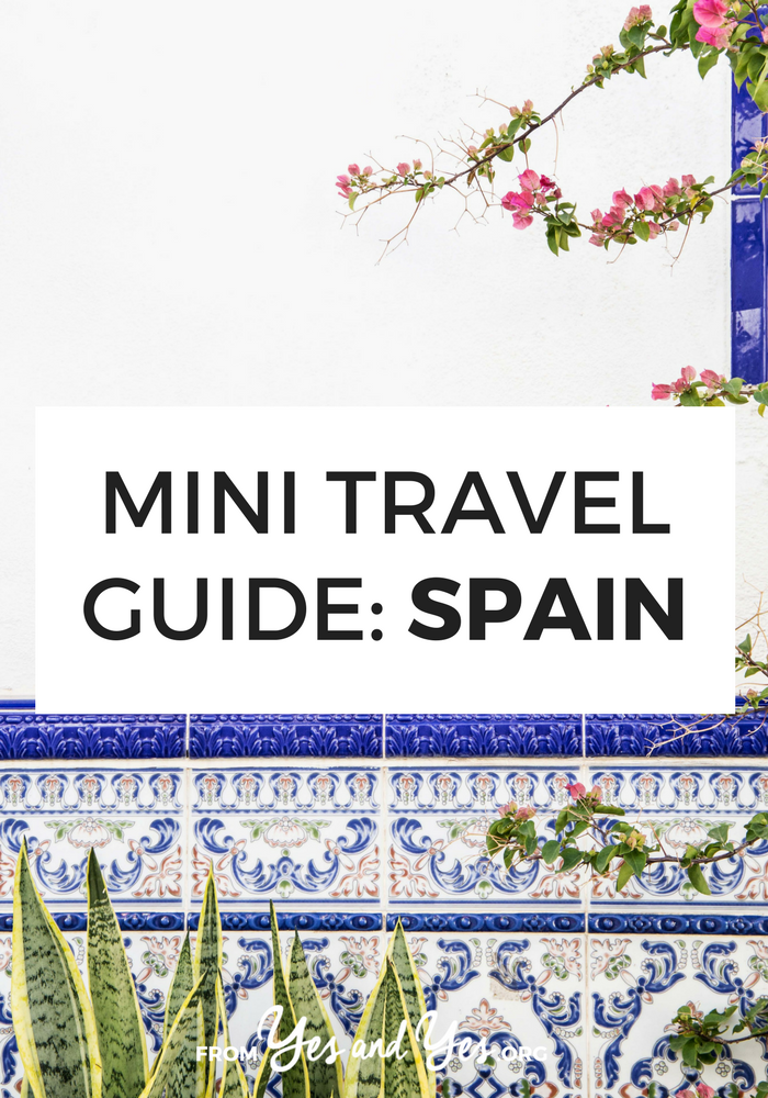 Looking for a travel guide to Spain? Click through for Spain travel tips from a local - what to do, where to go, and how to travel Spain cheaply, safely, and respectfully!