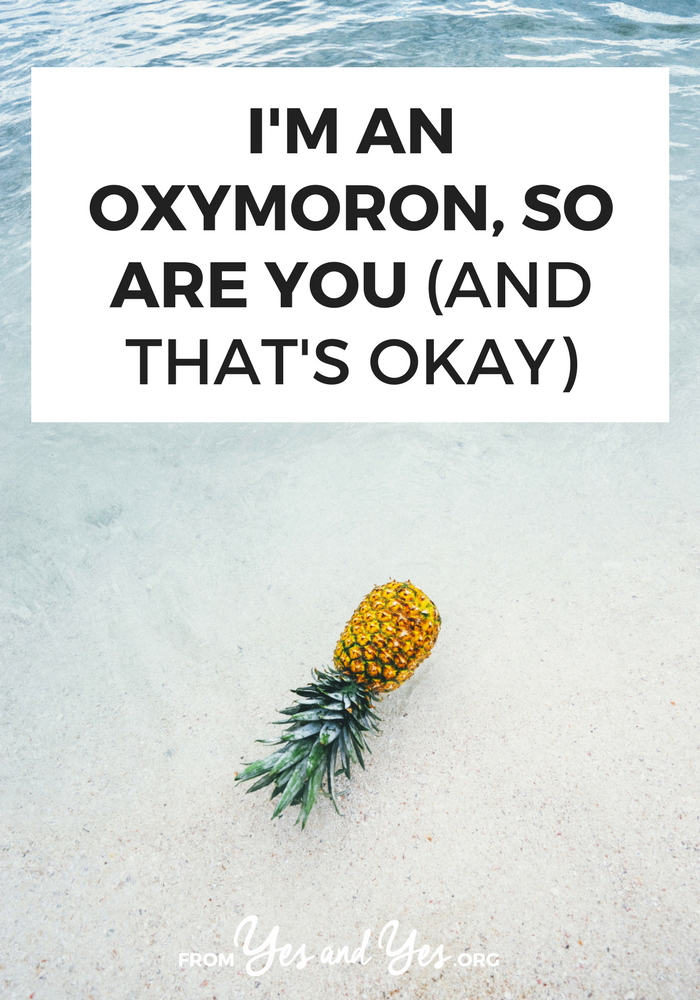 Do you struggle with impostor complex? Worry that you're an oxymoron or that 'someone like you' should have it more 'together'? You're not alone. Like, at all. >> yesandyes.org