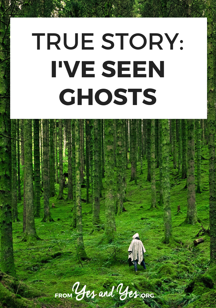 Have you ever seen a ghost? What would you do if you did? An interesting interview with a woman who's seen them multiple times. >> yesandyes.org
