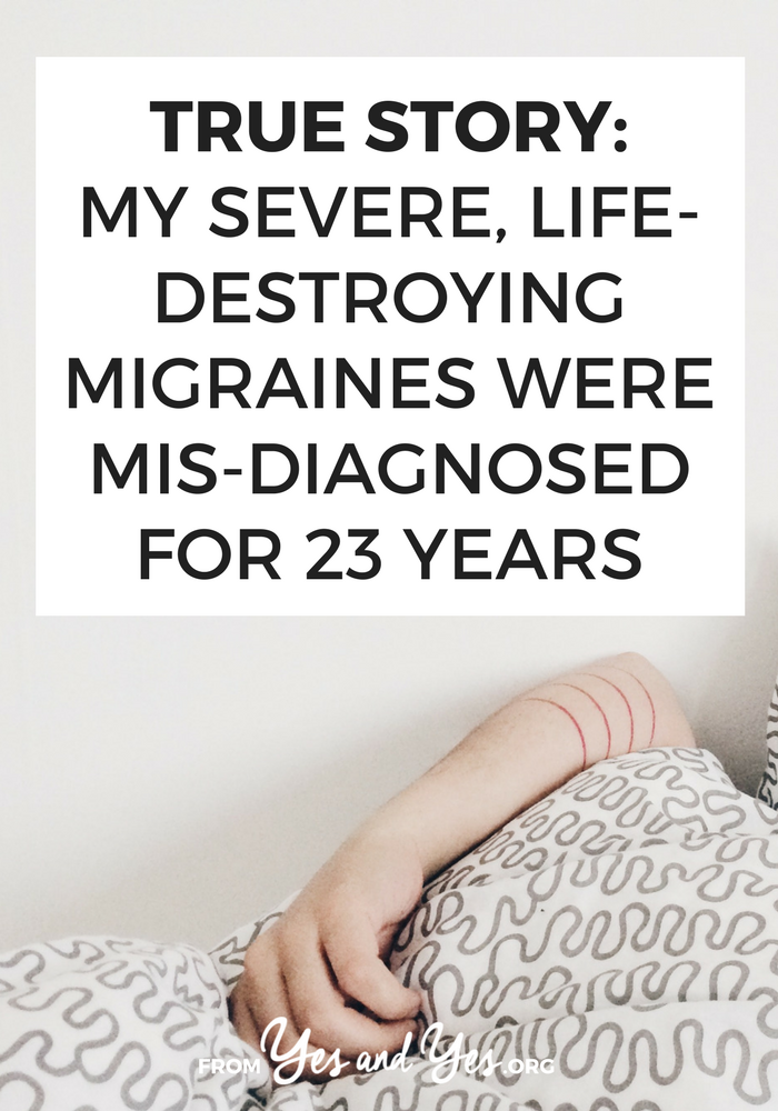 What's it like to live with awful, chronic migraines? The kind that affect your school work, your friendships, and your career choices? Click through for one woman's story of curing migraines and her surprising migraine treatment.
