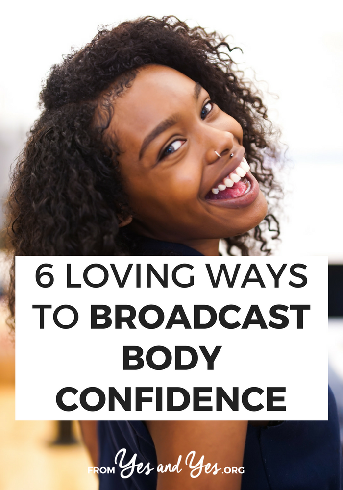 Body confidence is about self-esteem, self-love, and self-care. Also: how good your bra fits and how good your posture is. Click through for 6 easy ways you can show people you have body confidence today!