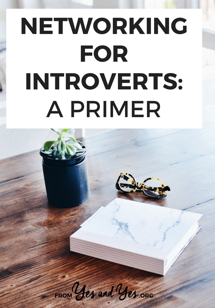 Networking for introverts - is it even possible? Of course! Click through for networking tips + career advice that will help you, introverted OR extroverted! 