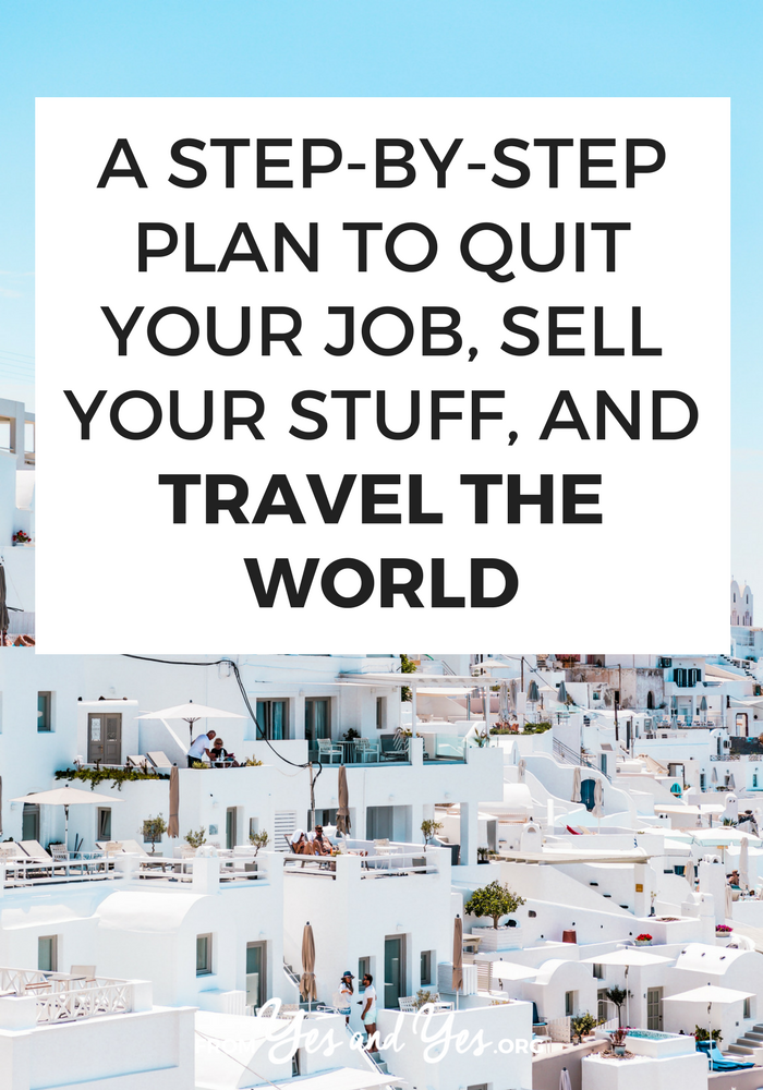 Do you want to quit your job and travel the world? It's a pretty common dream but most of us don't even know where to start? I've done it five times (!!!) Click through for a break down of all my travel tips and advice on long-term travel. 