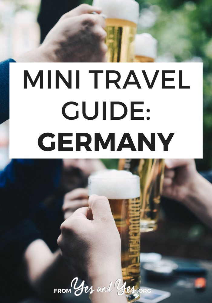 Looking for a basic travel guide to Germany? You're in the right place! Click through for from-a-local tips on what to do, where to go, and what to eat in Germany!