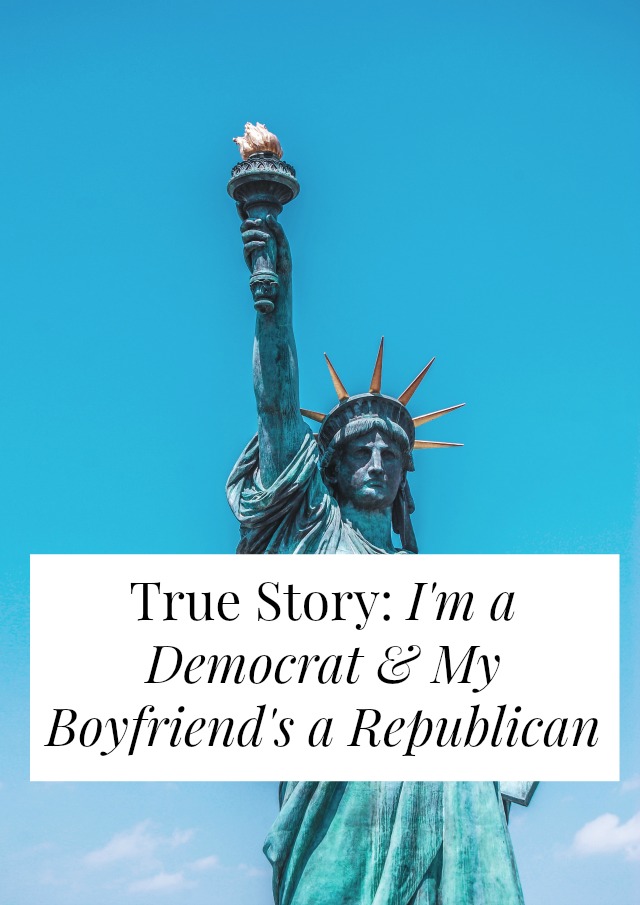 Could you date someone whose political opinions run counter to yours? If you're a Democrat could you have a Republican boyfriend? One woman shares her story! >> yesandyes.org