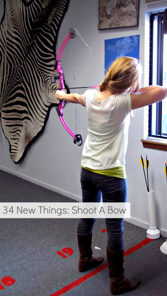 New Thing: Shoot A Bow