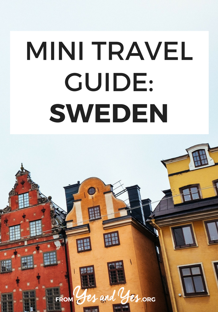 Looking for a travel guide to Sweden? Click through for Sweden travel tips from a local - what to do, where to go, and how to travel Sweden cheaply, safely, and respectfully!
