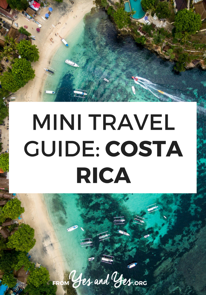 Looking for a travel guide to Costa Rica? Click through for Costa Rica travel tips from a local on what to do, what to eat, where to go, and how to do it all cheaply!