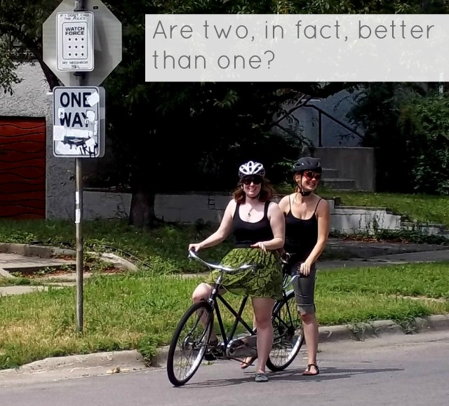 34 New Things: Ride a Tandem Bicycle