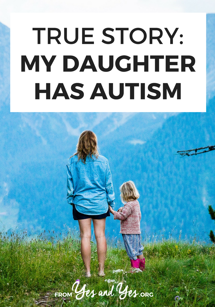 How do you navigate life when your daughter has Autism? What's life like with an Autistic child? Click through for one family's story. 