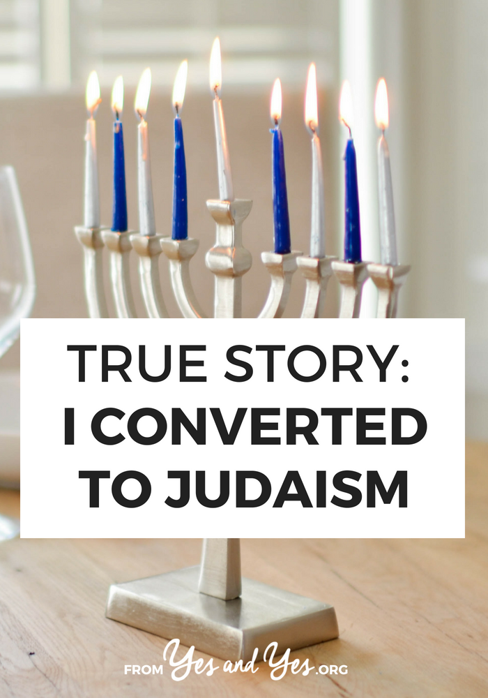 What's it like to convert to Judaism? What do you have to do to become Jewish? Click through for one man's conversion story!