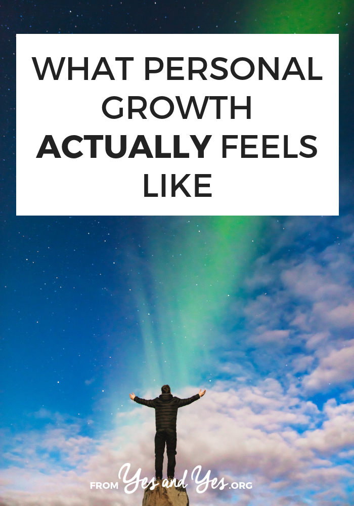 What does personal growth feel like? If you're interested in motivation tips, self-help, or personal development, click through for some great insights. 