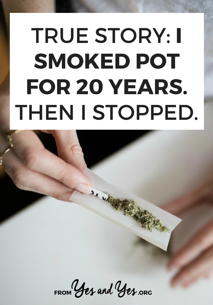 An interview with a woman who smoked pot for 20 years and how she finally quit smoking. 
