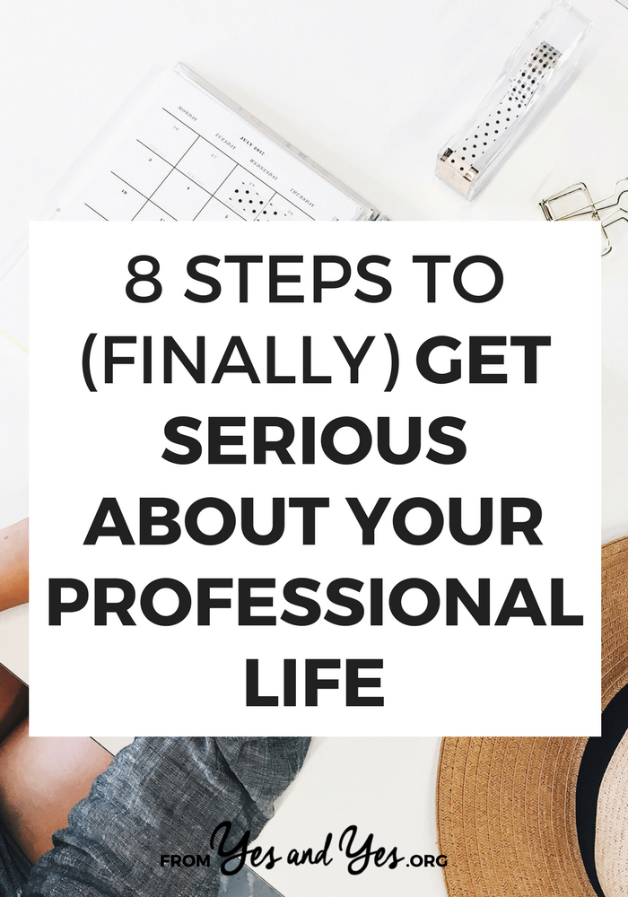 Simple, non-intimidating career tips and professional advice you can use, starting today. Click through for 8 ways to make your work life better, easier, and more successful! >> yesandyes.org