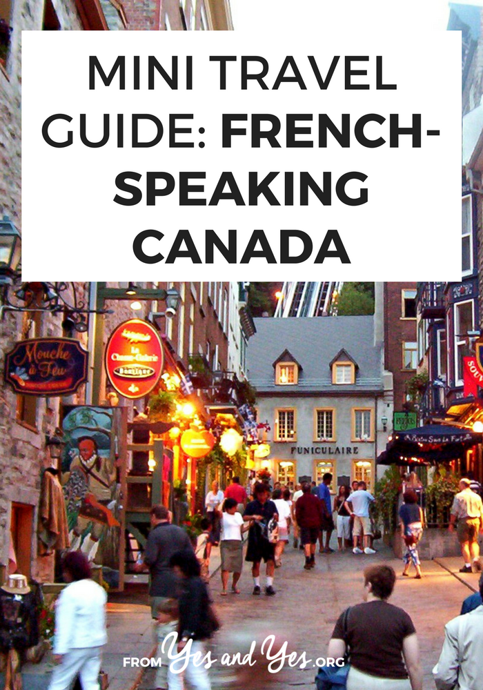 Looking for a travel guide to French Speaking Canada? You're in the right place! Click through for from-a-local Quebec travel tips on where to go, what to do, what to eat, Quebec cultural tips, and cheap travel advice!