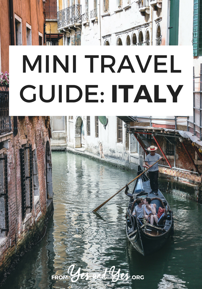 Looking for a travel guide to Italy? Click through for Italian travel tips from a local - where to go, what to do, what to eat, and how to do it all cheaply! 