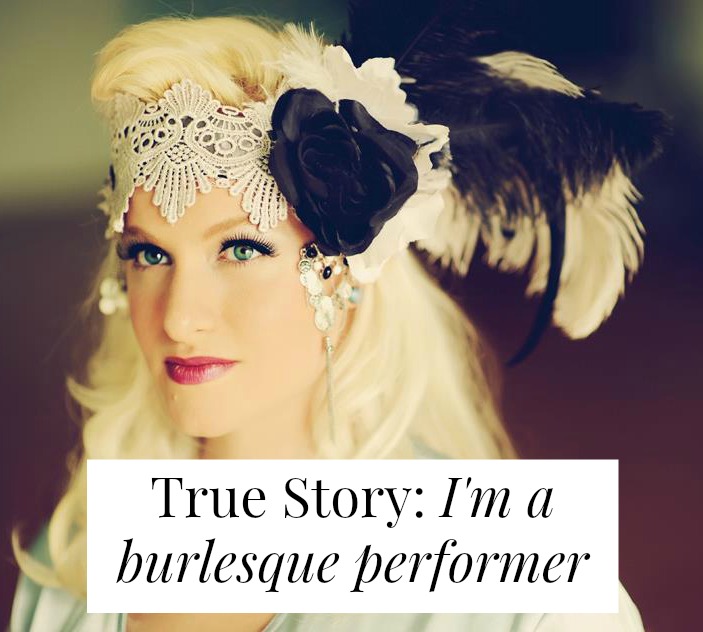 burlesque performer