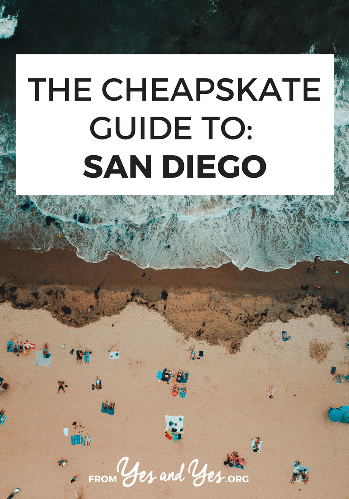 There are so, SO many cheap things to do in San Diego! Click through for insights from a local, like the best cheap tacos, free museums, and $35 a night beach camping! >> yesandyes.org
