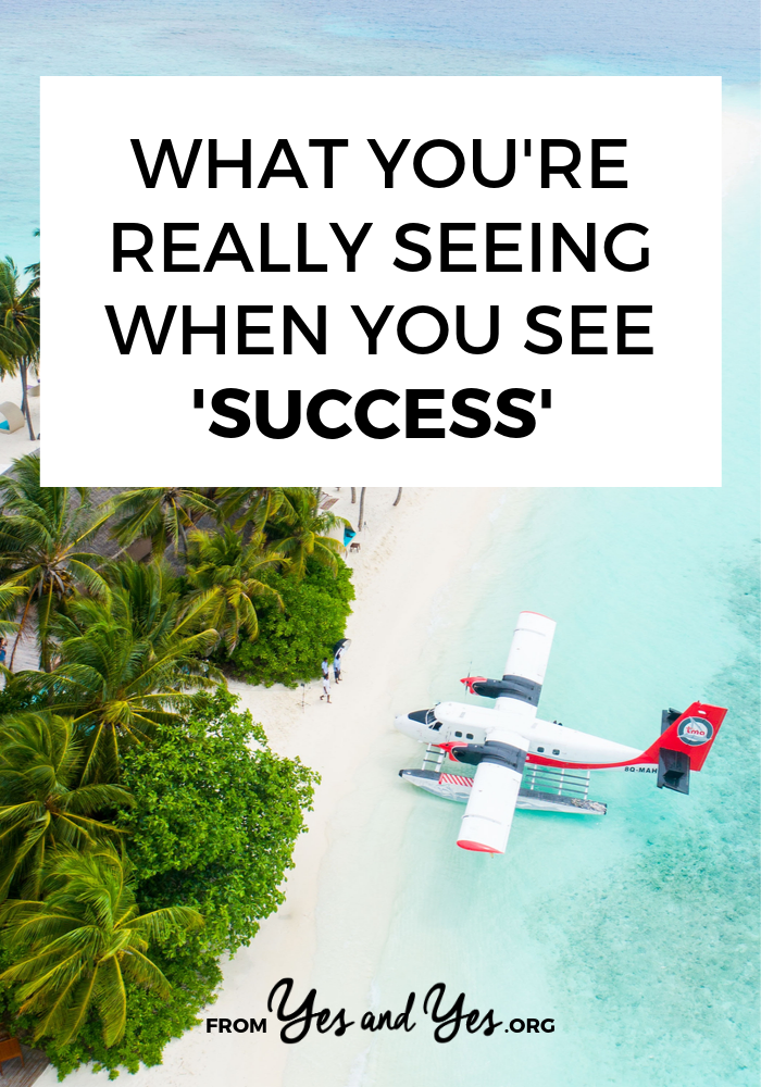 Do you ever feel jealous when you see someone else being successful? Wonder what the secret to success is? If you fall down the comparison hole, click through to read this post. #success #secrettosuccess #envy #jealousy