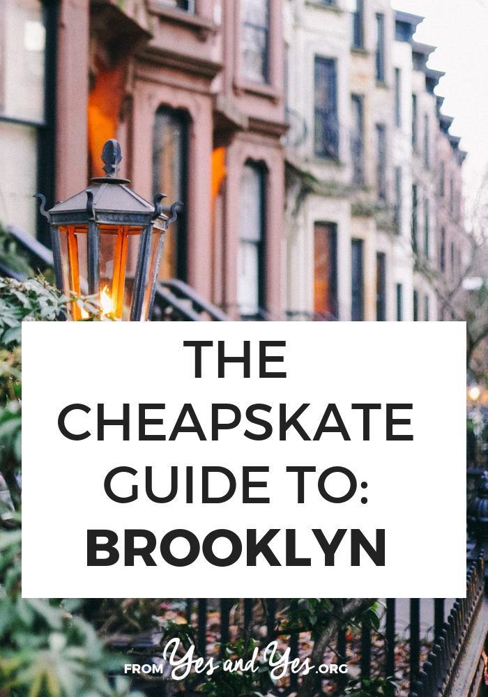 Looking for cheap Brooklyn travel tips? Click through for a local's budget travel tips to Brooklyn - what to do, where to go, and what to eat! #brooklyn #budgettravel #cheaptravel #newyorktraveltips