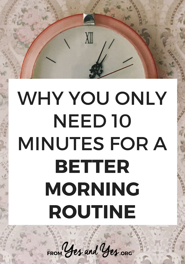 You can have a better morning routine, be more productive, more creative, and more focused just by changing how you spend the first 10 minutes of your day! Tap through for a clever productivity tip you haven't heard before! #habits #goalsetting #productivity #motivation