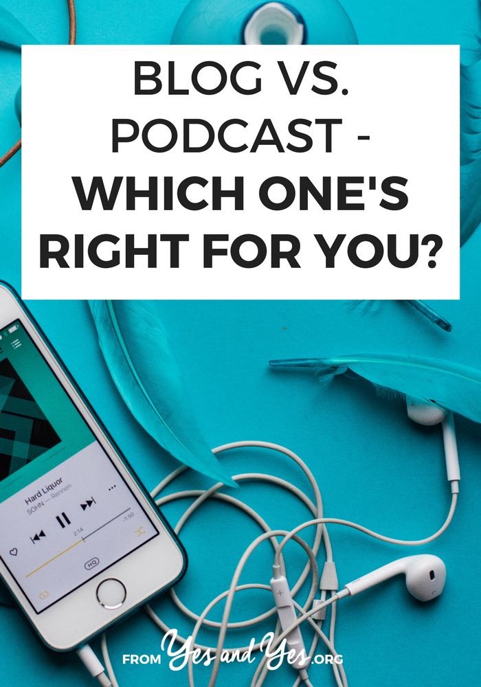Where do you stand on the blog vs podcast argument? Is blogging dead? How do you SEO or monetize a podcast? Kathleen made the switch + weighs in!