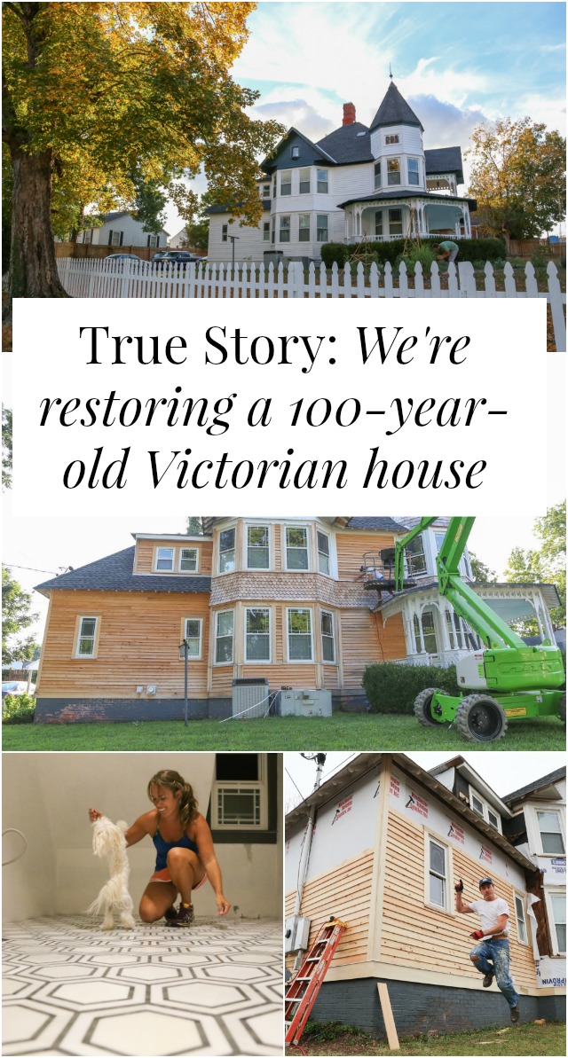 Have you ever wanted to restore a Victorian house? Click through for Kristin's story plus design advice, remodeling tips, and ideas about dealing with contractors!