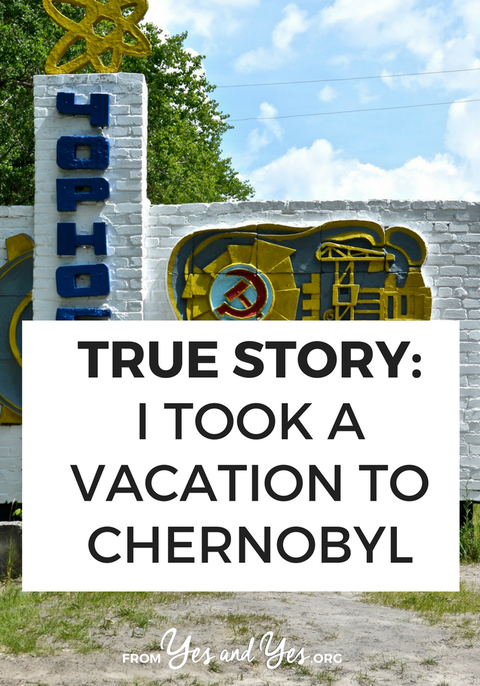 Would you ever want to travel to Chernobyl - the site of a nuclear disaster? As crazy as it sounds, Chernobyl tourism exists! Click through if you're interested in visiting!