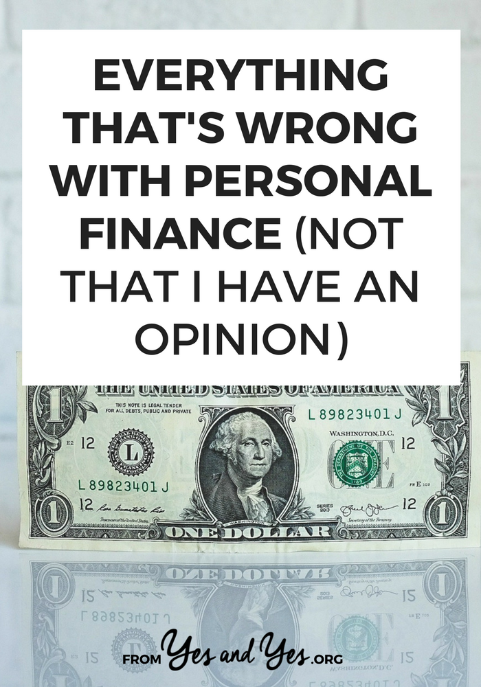 What's wrong with personal finance? If you're looking for money advice, budgeting tips, or financial advice, this post will help and you're probably never heard THESE personal finance tips before!