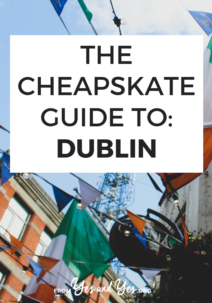 Looking to sneak in a cheap trip to Dublin? Click through for from-a-local cheap Dublin travel tips on where to stay, what to do, and what to eat on a budget!