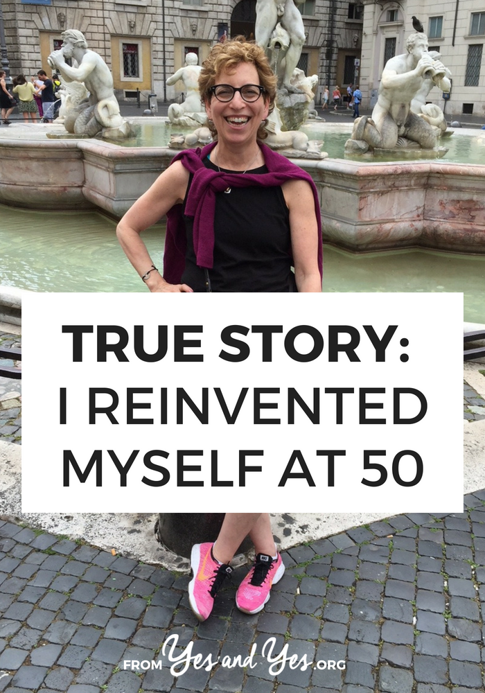 What does midlife reinvention look like? How do you re-imagine your life when your kids move out and your spouse dies in the same year? Click through one woman's incredibly inspiring story of changing your life at midlife!
