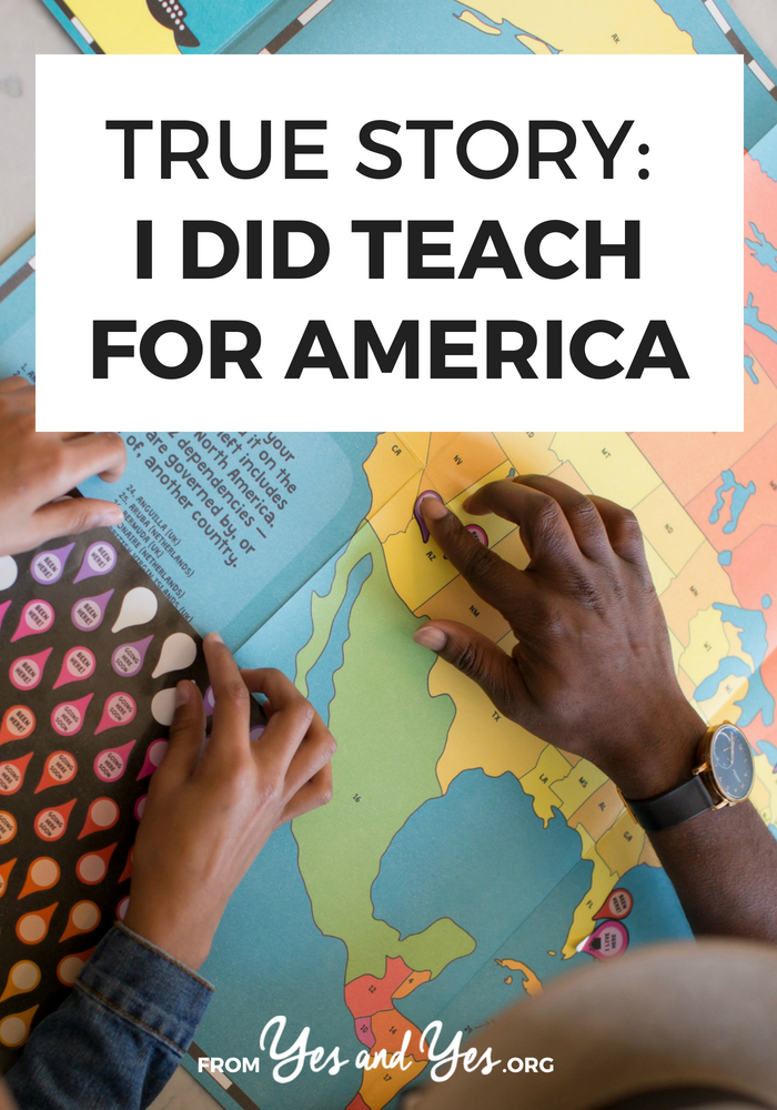 Interested in Teach For America? Wondering what it's like to teach in a low-income area? Click through to read one woman's Teach For America experience!