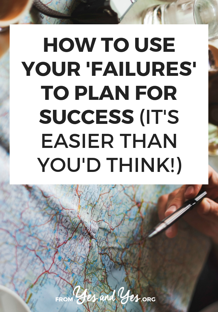 Use your failures to plan for success? Yes. If you're looking for productivity tips or an unusual life hack, read on for great tips! #behappier #howtobehappier #howtofeelhappier #happierthanever #waystobehappier #tipstobehappier #happybooks #waystomakeyourselfhappier #howtobehappy #happinessactivities #happinesshabits #happinessmindset