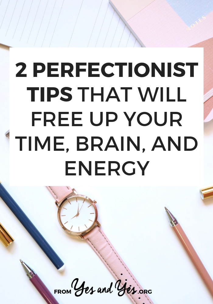 Looking for perfectionist tips that will help you overcome perfectionism? Just want to write better to-do lists in your bullet journal or be more productive? Click through for 2 great tips!