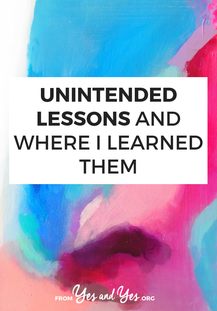 Learn life's unintended lessons. Sometimes we think we’re going to learn A, but life is really committed to teaching us B. (It’s probably a good idea to learn both.) #selfdevelopment #selfhelp #motivation #productivity